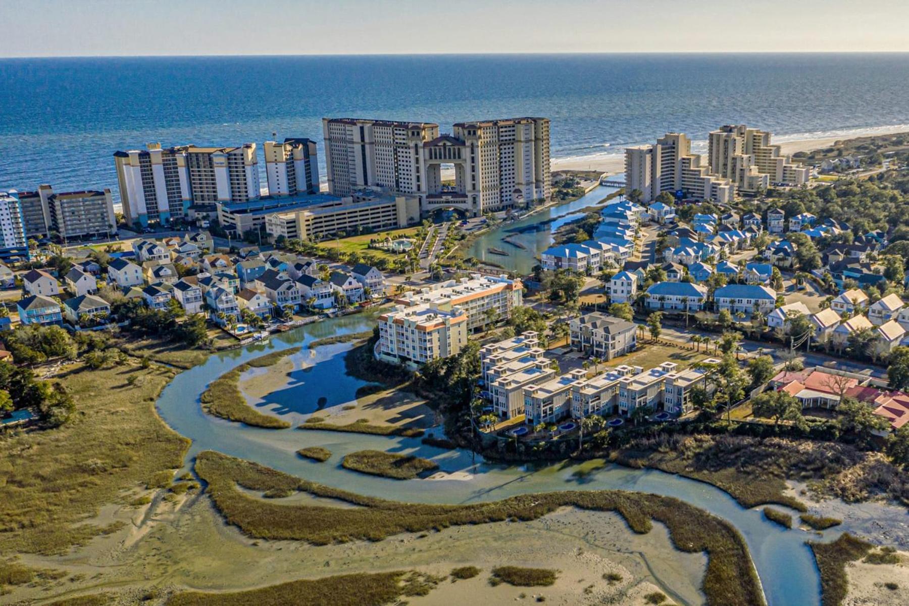 Ocean Marsh Relaxing Waterfront Loft Unit 403 Villa Myrtle Beach Exterior photo